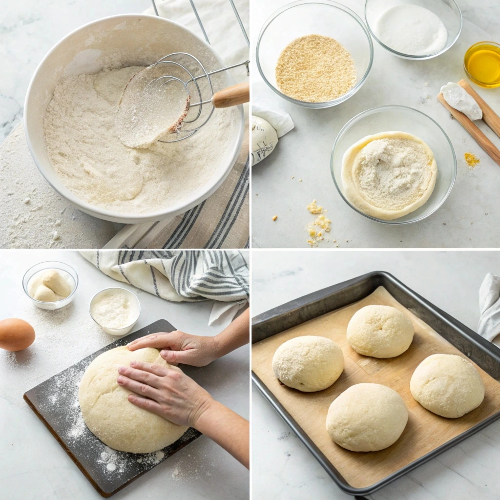 Moroccan Bread Freshly Made recipe Called Khobz 3 https://moroccaneats.com/authentic-moroccan-bread-recipe/